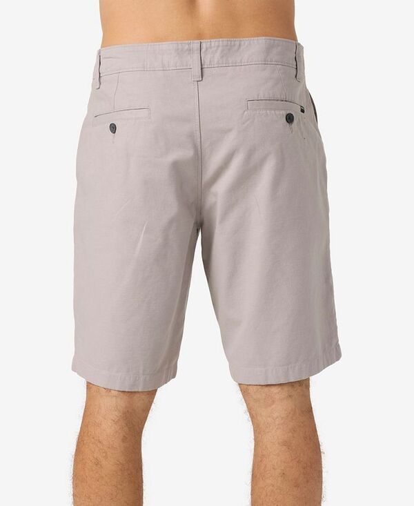 オニール メンズ ボトムス ハーフパンツ・ショーツ ショートパンツ ONeill Mens Jay Stretch 18 Shorts Light Gray グレー