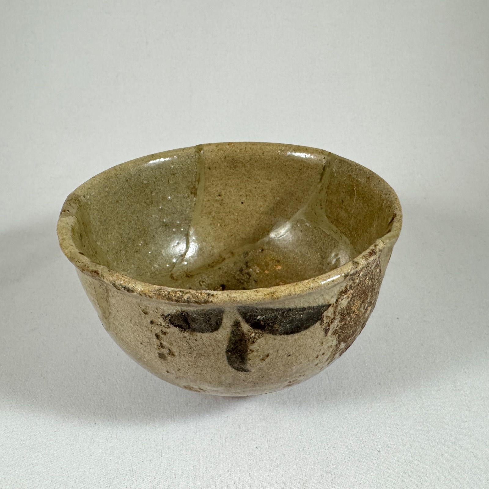 絵唐津呼継茶碗 絵唐津呼継茶碗