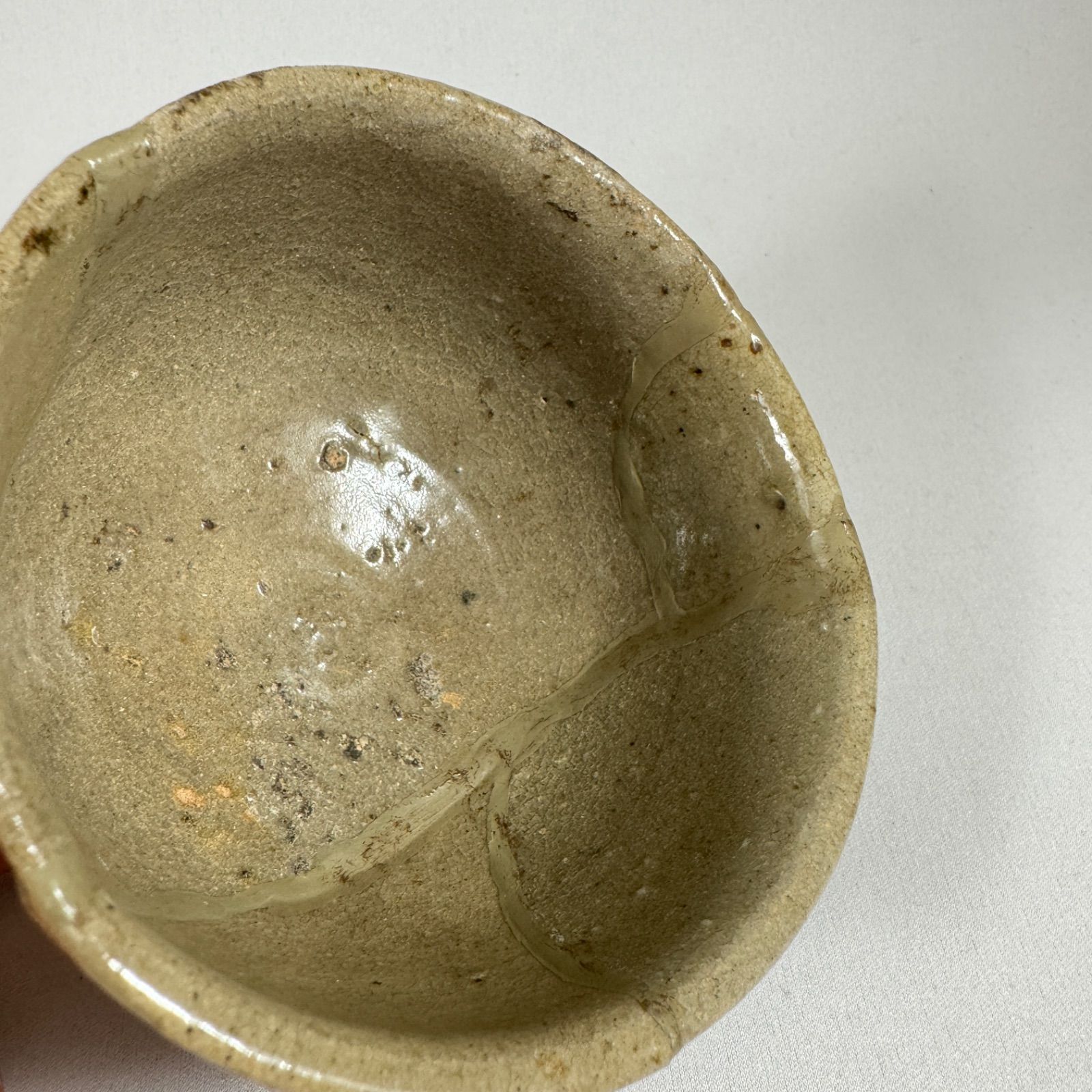 絵唐津呼継茶碗 絵唐津呼継茶碗
