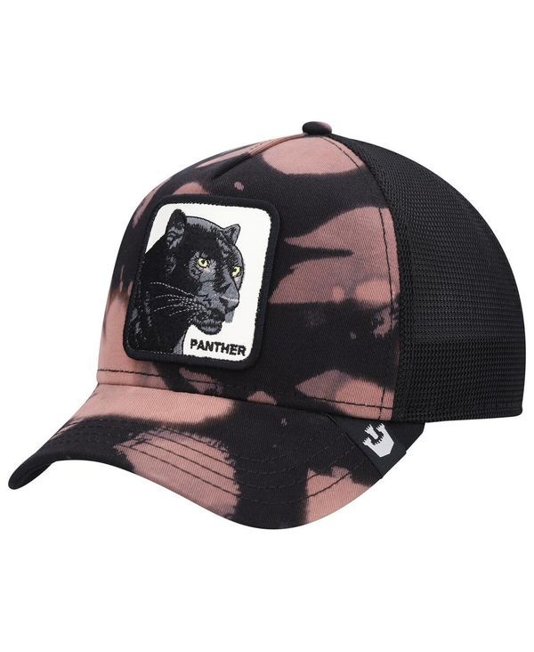 グーリンブラザーズ メンズ アクセサリー 帽子 Goorin Bros Mens Black Acid Panther Trucker Snapback Hat Black ブラック