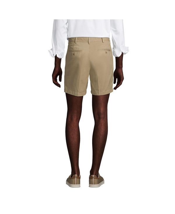 ランズエンド メンズ ボトムス ハーフパンツ・ショーツ ショートパンツ Lands End Mens Traditional Fit 6 No Iron Chino Shorts Khaki カーキ ランズエンド メンズ ボトムス ハーフパンツ・ショーツ ショートパンツ Lands End Mens Traditional Fit 6 No Iron Chino Shorts Khaki カーキ