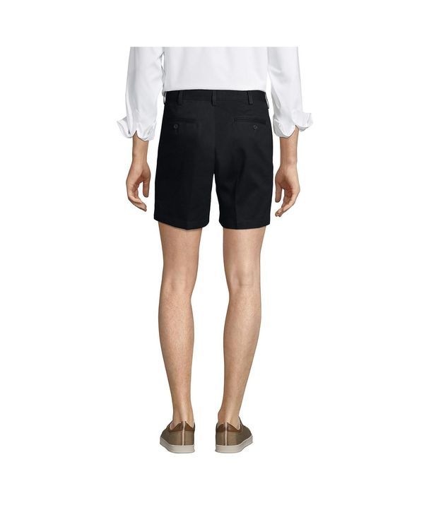 ランズエンド メンズ ボトムス ハーフパンツ・ショーツ ショートパンツ Lands End Mens Traditional Fit 6 No Iron Chino Shorts Black ブラック ランズエンド メンズ ボトムス ハーフパンツ・ショーツ ショートパンツ Lands End Mens Traditional Fit 6 No Iron Chino Shorts Black ブラック