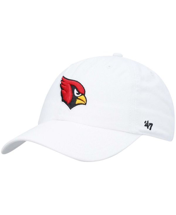 47 ブランド メンズ アクセサリー 帽子 47 Brand Mens White Arizona Cardinals Clean Up Adjustable Hat White ホワイト
