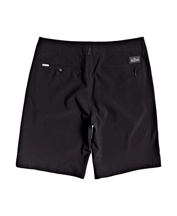 クイックシルバー メンズ 水着 ハーフパンツ・ショーツ Quiksilver Mens Union Amphibian Hybrid 20 Short Black ブラック