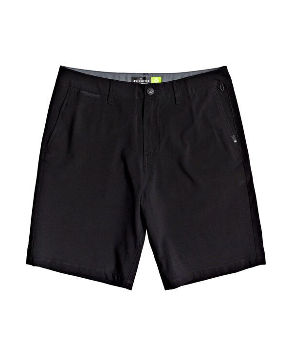 クイックシルバー メンズ 水着 ハーフパンツ・ショーツ Quiksilver Mens Union Amphibian Hybrid 20 Short Black ブラック