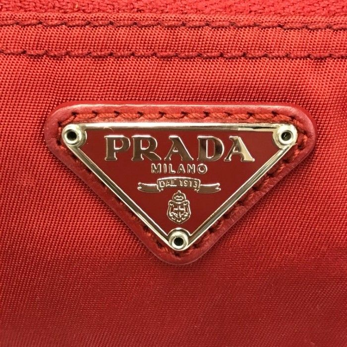 PRADA プラダ コスメポーチ レディース ナイロン 化粧 小物 ファスナー