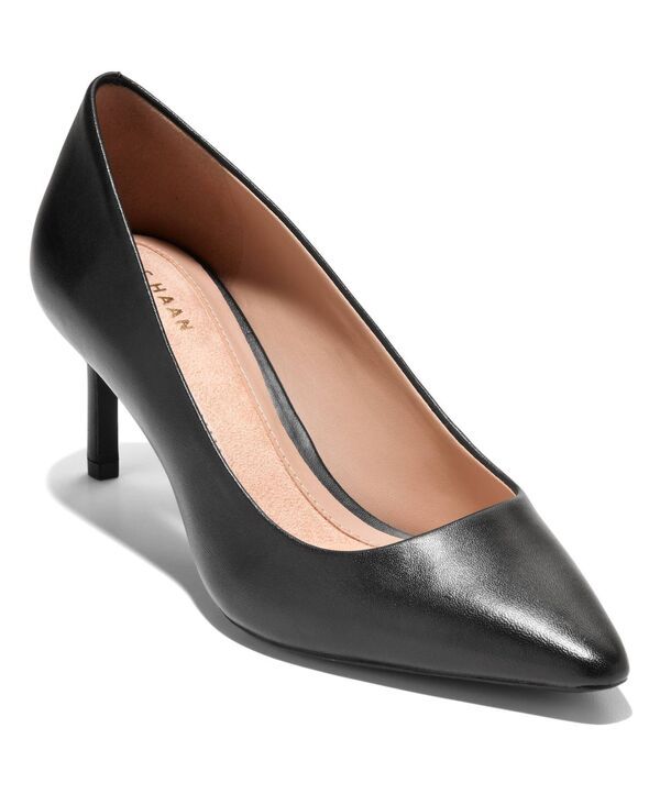 コールハーン レディース シューズ パンプス Cole Haan Womens GoTo Janey SlipOn Pumps Black Leather ブラック