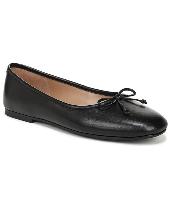 サムエデルマン レディース シューズ パンプス Sam Edelman Womens Alie Ballerina Flats Black Leather ブラック
