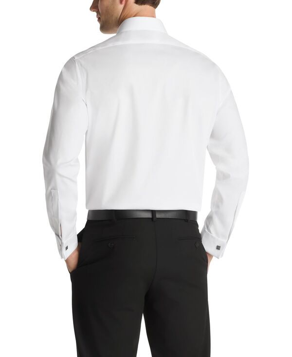 カルバンクライン メンズ トップス シャツ スリムフィット Calvin Klein Mens Slim Fit French Cuff Dress Shirt White ホワイト カルバンクライン メンズ トップス シャツ スリムフィット Calvin Klein Mens Slim Fit French Cuff Dress Shirt White ホワイト