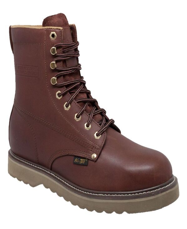 アドテック メンズ シューズ ブーツ・レインブーツ AdTec Mens 8 Farm Boots Redwood Brown ブラウン