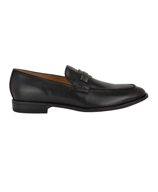 カルバンクライン メンズ シューズ スリッポン・ローファー Calvin Klein Mens Obexx DresslipOn Loafers Black ブラック