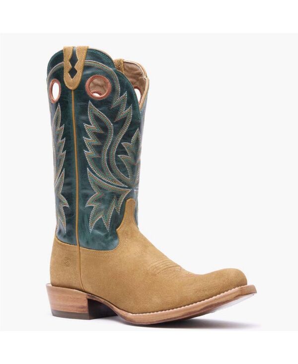 ドゥランゴ メンズ シューズ ブーツ・レインブーツ Durango Mens PRCA Collection Roughout Western Boot Goldenrod andeep teal ティール