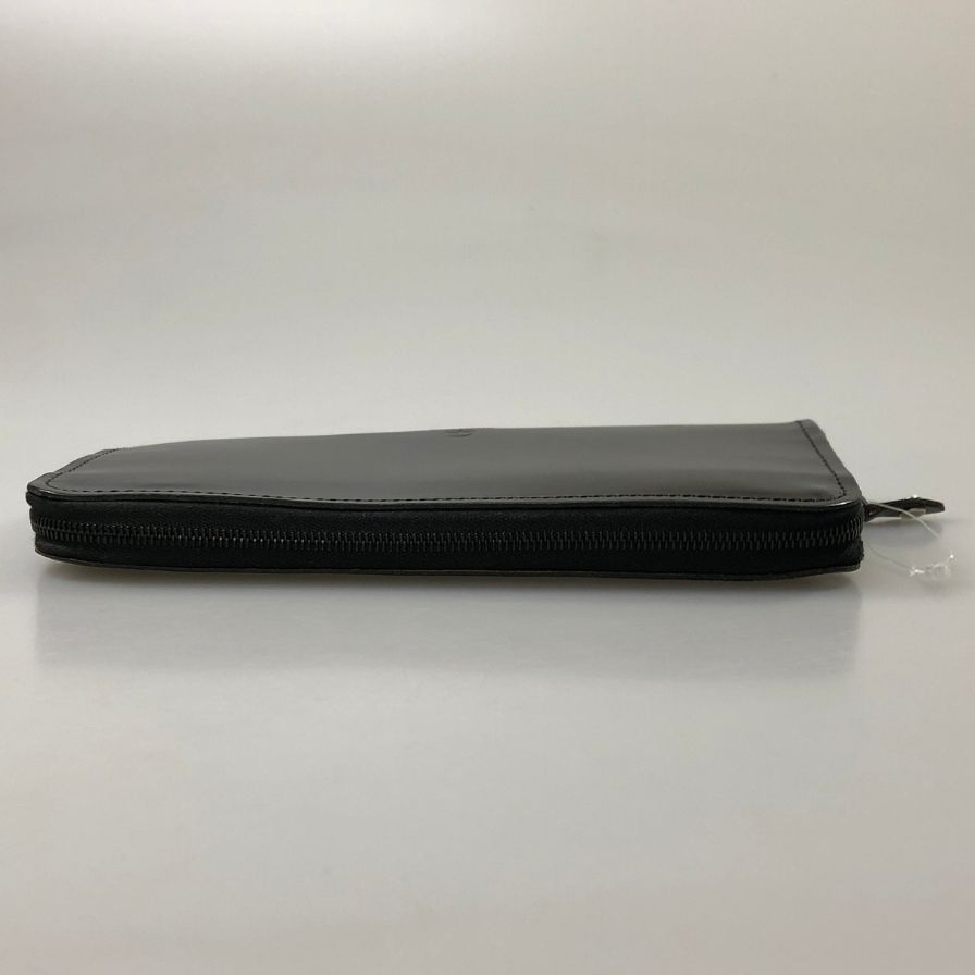 グレンロイヤル 長財布 ラウンドジップ コードバン ブラック ゴールド金具 GLENROYAL【AFI1】
