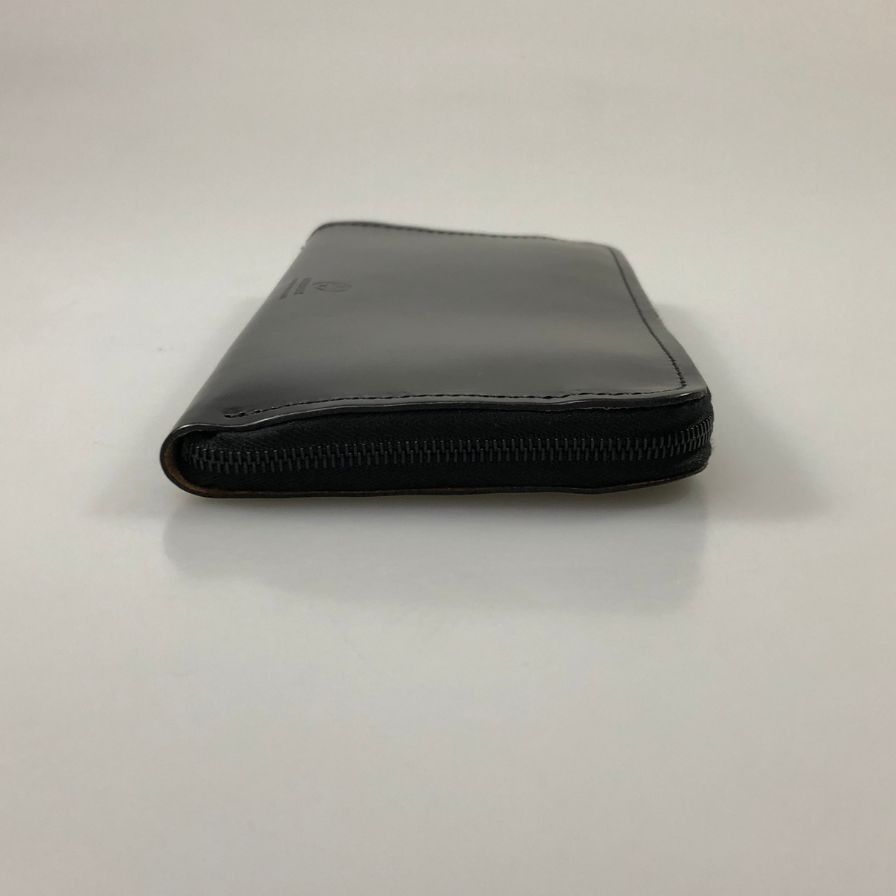 グレンロイヤル 長財布 ラウンドジップ コードバン ブラック ゴールド金具 GLENROYAL【AFI1】