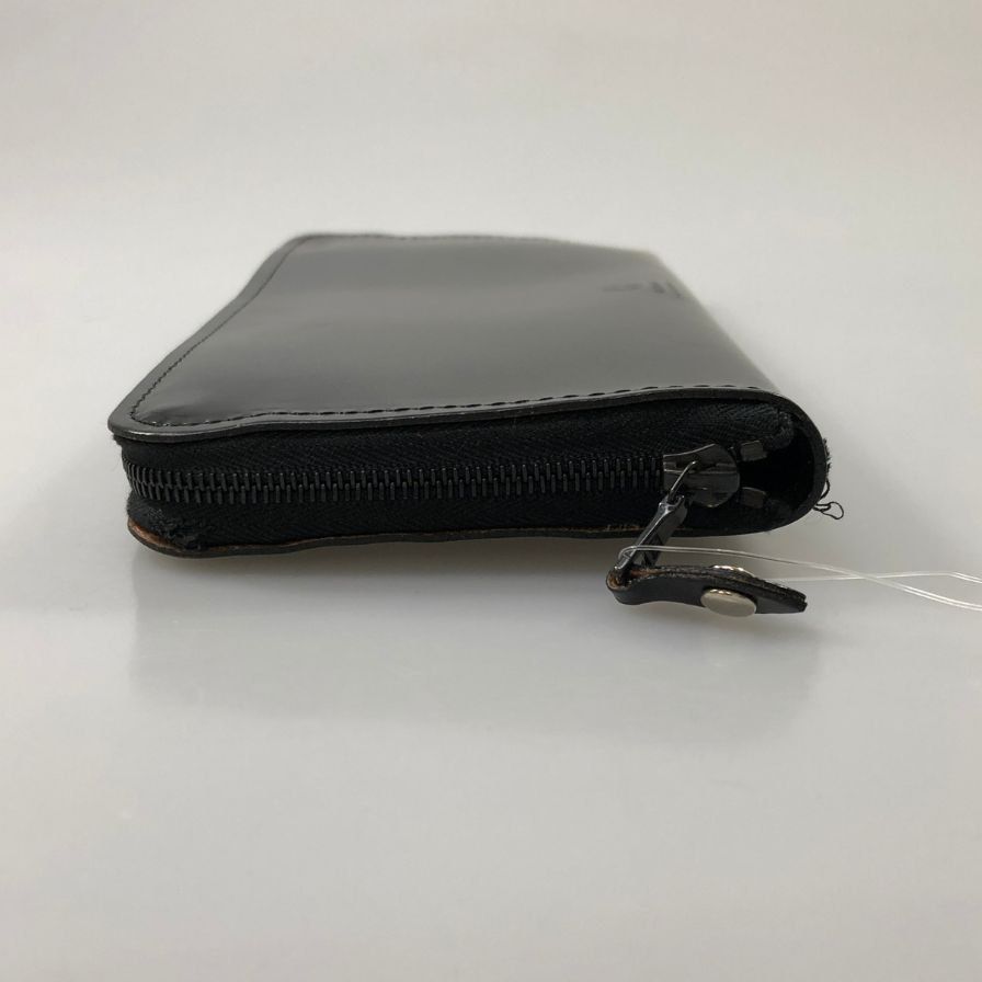グレンロイヤル 長財布 ラウンドジップ コードバン ブラック ゴールド金具 GLENROYAL【AFI1】