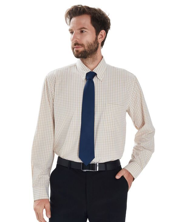 クラブルーム メンズ トップス シャツ Club Roomens Traveler Dresshirt Ivory アイボリー