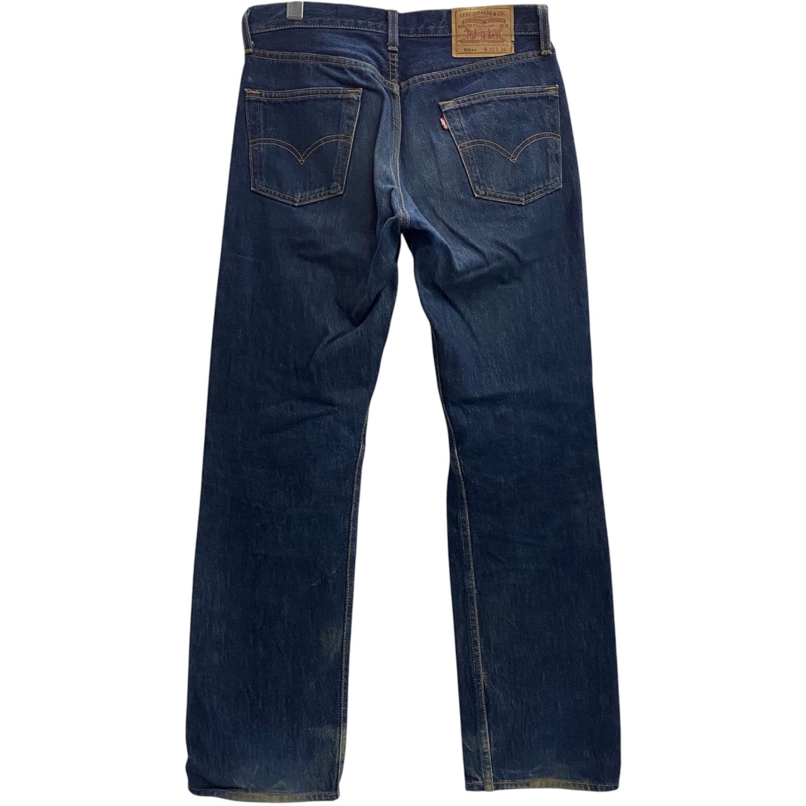 リーバイス Levi's 90's USA製 501 97年製 501刻印 デニム ブルー W31 L36サイズ 201MB-1505 VB