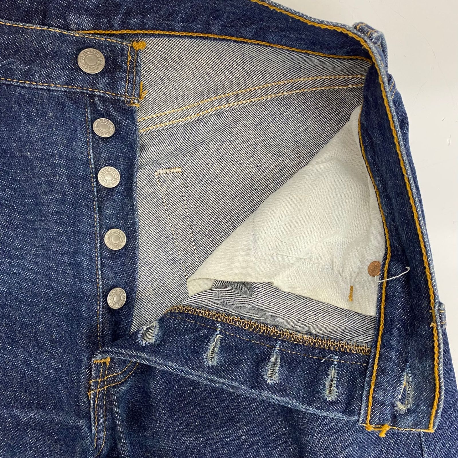 リーバイス Levi's 90's USA製 501 97年製 501刻印 デニム ブルー W31 L36サイズ 201MB-1505 VB