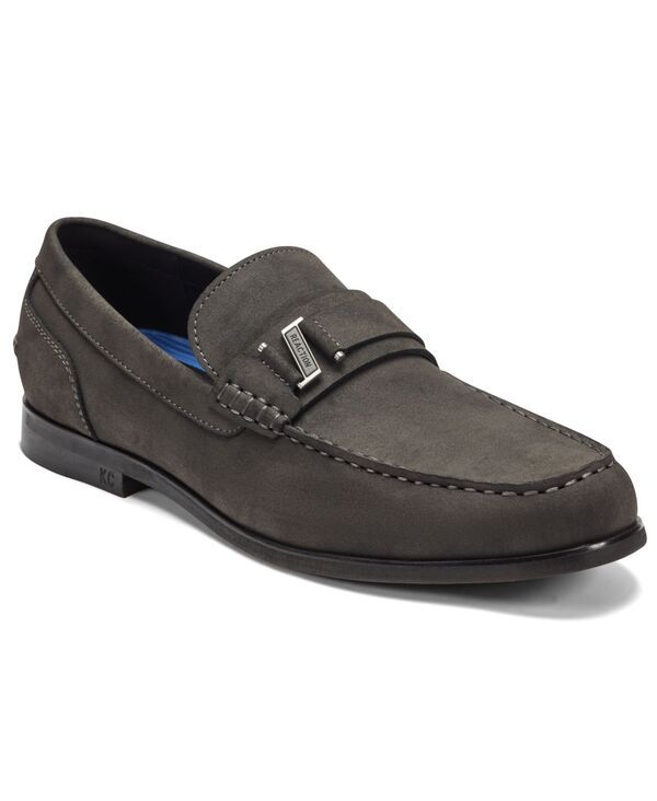 ケネスコール メンズ シューズ スリッポン・ローファー Kenneth Cole Reaction Mens Estate Belt Loafers Charcoal チャコール