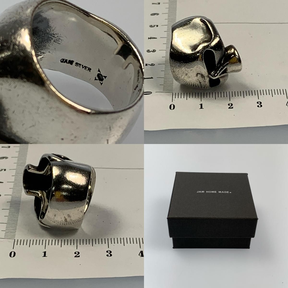 【姫路東店】 中古 JAM HOME MADE | ジャムホームメイド リング・指輪 レボリューション スカル リング 【134】 【姫路東店】 中古 JAM HOME MADE | ジャムホームメイド リング・指輪 レボリューション スカル リング 【134】