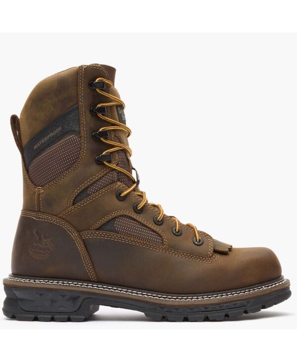 ジョージブーツ メンズ シューズ ブーツ・レインブーツ GEORGIA BOOT Mens LTX Logger 9 Waterproof Work Boot Brown ブラウン