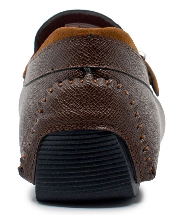 アカデミクス メンズ シューズ スリッポン・ローファー Akademiks Mens Dover Slip On Driving Loafers Brown ブラウン アカデミクス メンズ シューズ スリッポン・ローファー Akademiks Mens Dover Slip On Driving Loafers Brown ブラウン