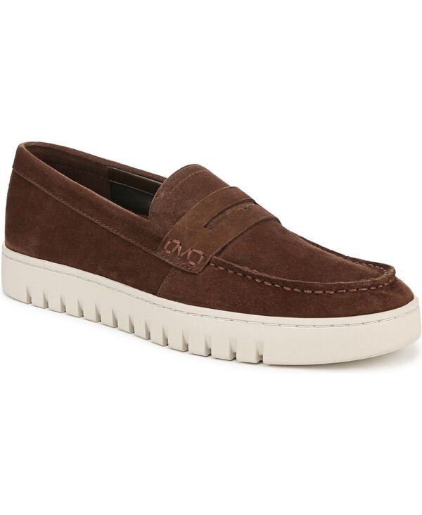 バイオニック メンズ シューズ スリッポン・ローファー Vionic Mens M Uptown Loafers Coffee brown suede ブラウン