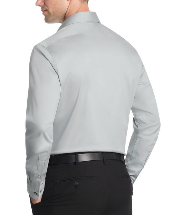 ケネスコール メンズ トップス シャツ スリムフィット Kenneth Cole Reaction Menslim Fit Stretch Dresshirt Stone Gray グレー