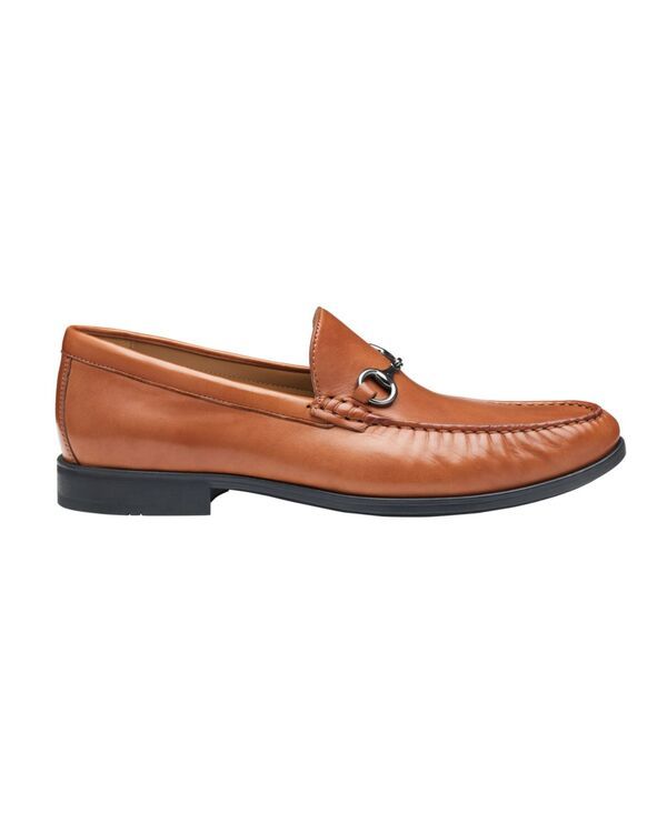 ジョンストンアンドマーフィー メンズ シューズ スリッポン・ローファー Johnston Murphy Mens Harrison Bit Loafer Cognac glove leather ジョンストンアンドマーフィー メンズ シューズ スリッポン・ローファー Johnston Murphy Mens Harrison Bit Loafer Cognac glove leather