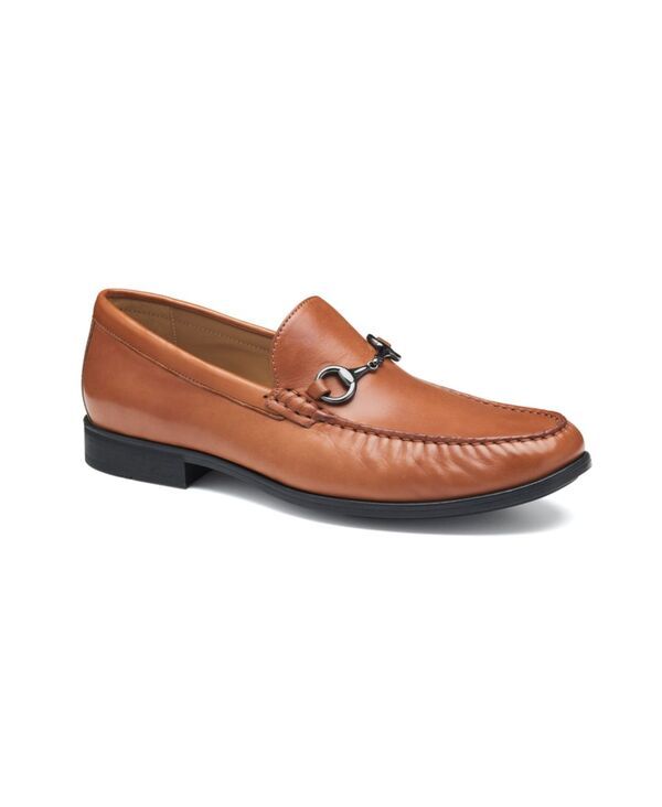 ジョンストンアンドマーフィー メンズ シューズ スリッポン・ローファー Johnston Murphy Mens Harrison Bit Loafer Cognac glove leather