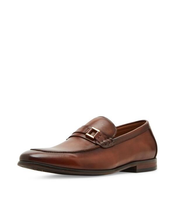 スティーブ マデン メンズ シューズ スリッポン・ローファー Steve Madden Mens Adair Slip On Loafer Tan Leather タン スティーブ マデン メンズ シューズ スリッポン・ローファー Steve Madden Mens Adair Slip On Loafer Tan Leather タン