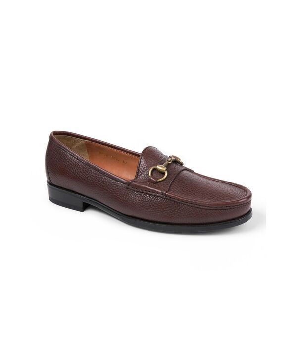 アンソニー ヴィア メンズ シューズ スリッポン・ローファー Anthony Veer Mens Lucca Bit Loafer Dark Brown ブラウン