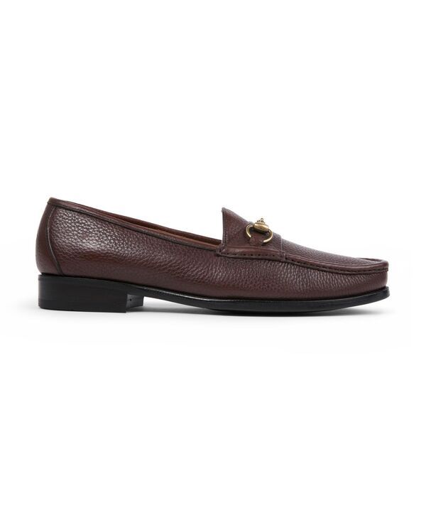 アンソニー ヴィア メンズ シューズ スリッポン・ローファー Anthony Veer Mens Lucca Bit Loafer Dark Brown ブラウン