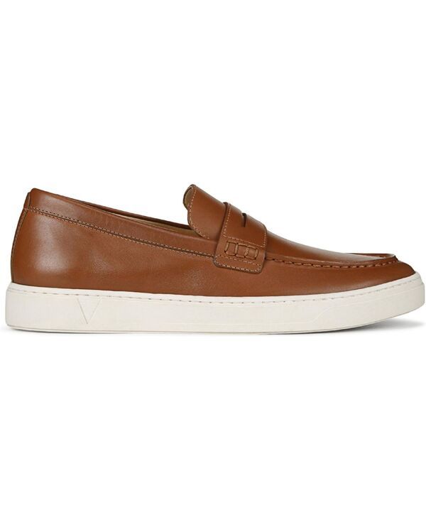 バイオニック メンズ シューズ スリッポン・ローファー Vionic Mens Thompson Loafers Tan brown leather ブラウン