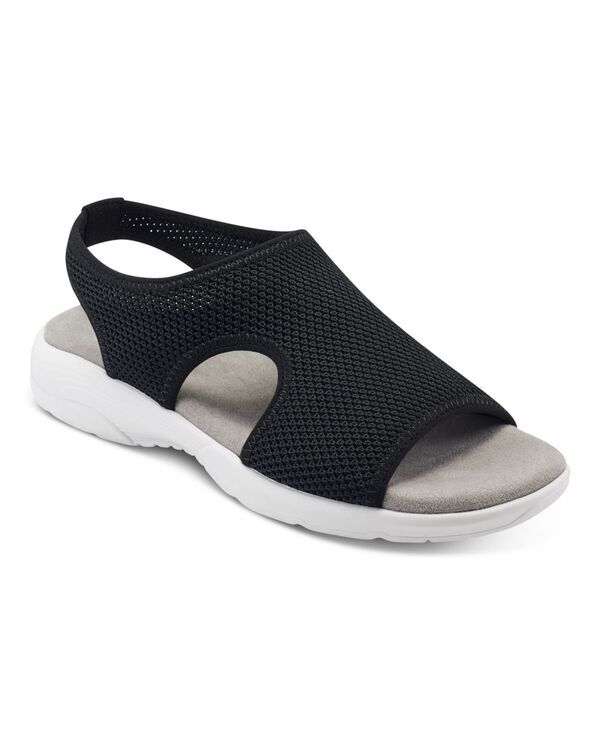 イージースピリット レディース シューズ サンダル Easy Spirit Womens Truth Lightweight Sporty Sandals Black ブラック