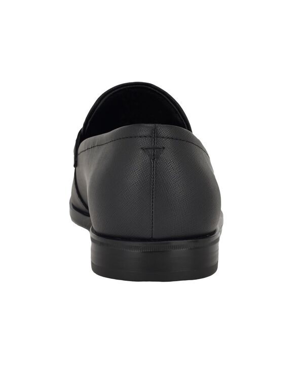 ゲス メンズ シューズ スリッポン・ローファー ローファー GUESS Mens Hendo Square Toe Slip On Dress Loafers Saffiano Black ブラック ゲス メンズ シューズ スリッポン・ローファー ローファー GUESS Mens Hendo Square Toe Slip On Dress Loafers Saffiano Black ブラック