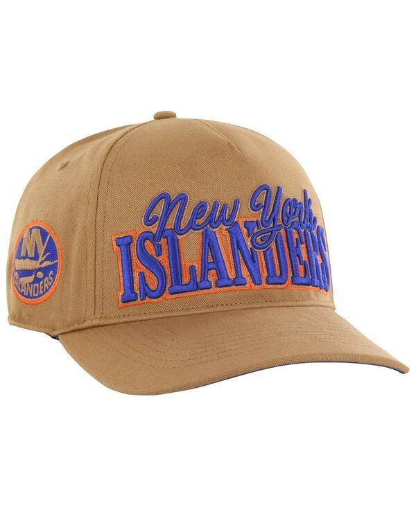 47 ブランド メンズ アクセサリー 帽子 47 Brand Mens Tan New York Islanders Barnes Hitch Adjustable Hat Tan タン