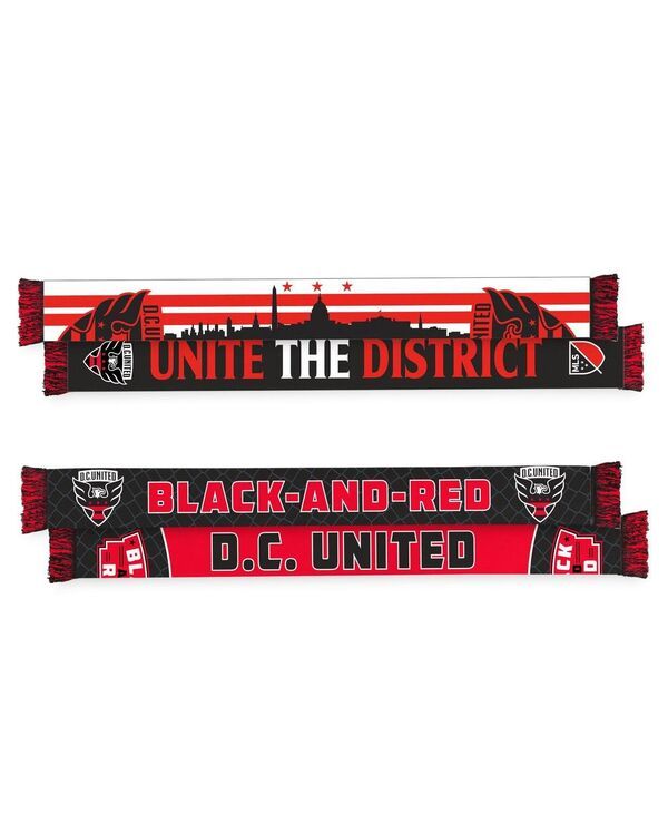 ファナティクス メンズ アクセサリー マフラー・ストール・スカーフ Fanatics Mens DC United Scarf Black ブラック