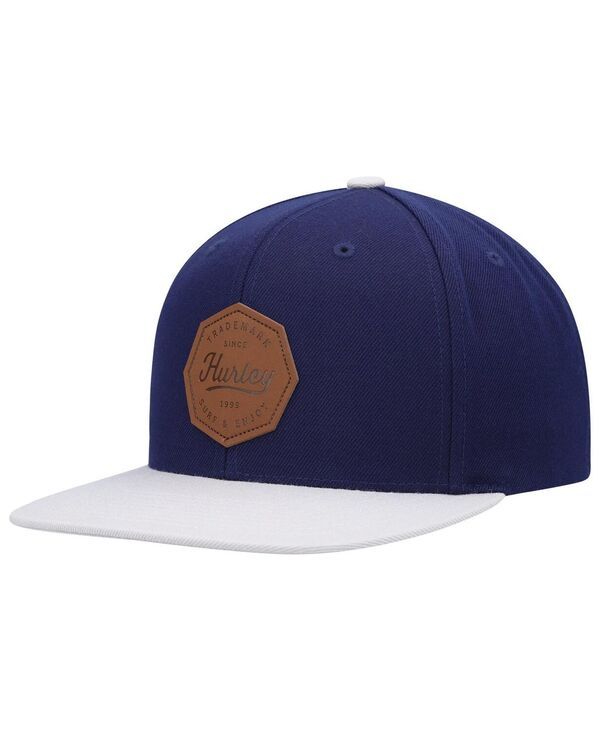 ハーレー メンズ アクセサリー 帽子 Hurley Mens Navy Gray Tahoe Snapback Hat Navy Gray グレー 8,865円
