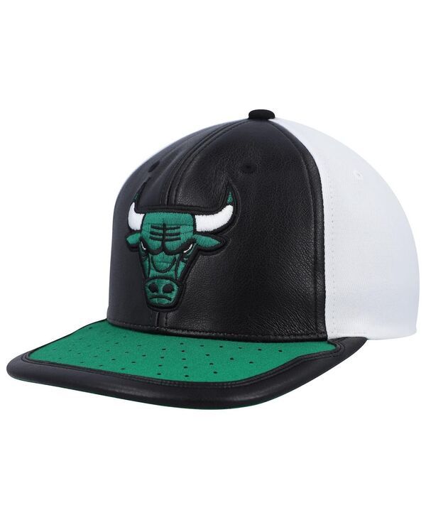 ミッチェルネス メンズ アクセサリー 帽子 Mitchell Ness Mens White Green Chicago Bulls Day One Snapback Hat White Green ホワイト