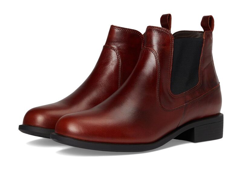 サス レディース シューズ ブーツ・レインブーツ アンクル SAS Mojo Side Zip Ankle Boots Walnut