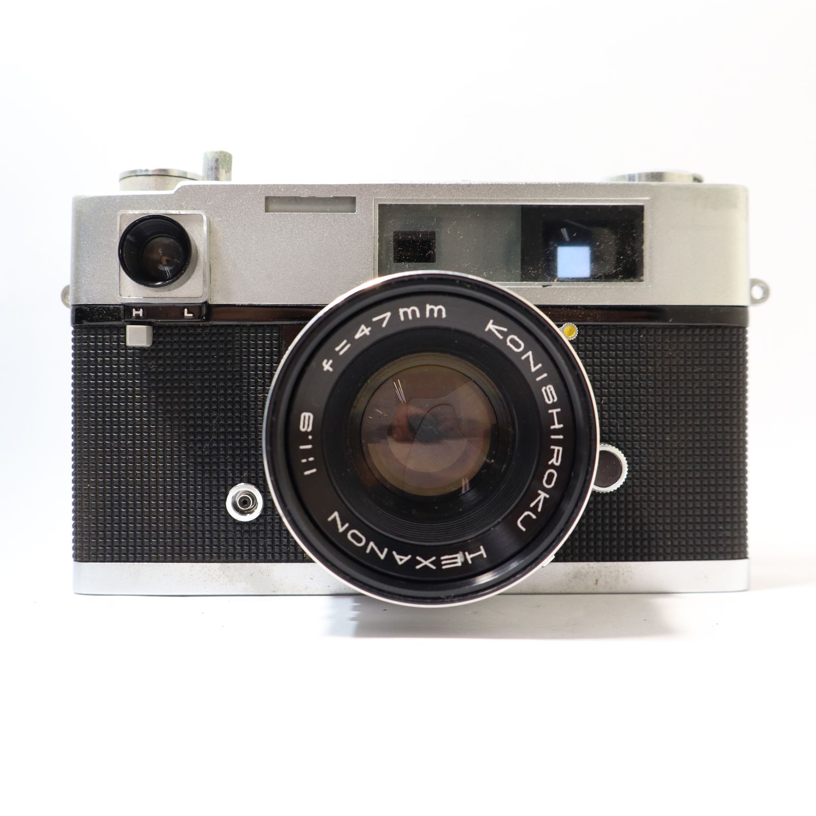 KONICA フィルムカメラ KONICA Auto S HEXANON F1.9 47mm 現状品 フィルムコンパクト フィルム