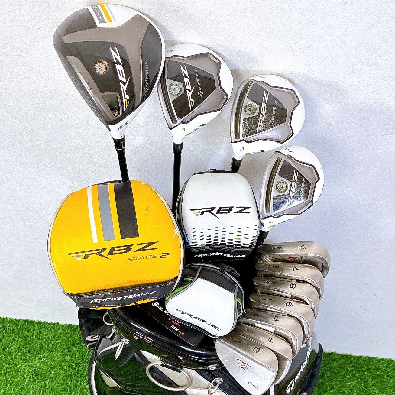 【貴重なレフティ】テーラーメイド RBZ ゴルフクラブセット 10本 S 左利き 左利き TaylorMade RBZ / テーラーメイド メンズゴルフクラブ レフティ