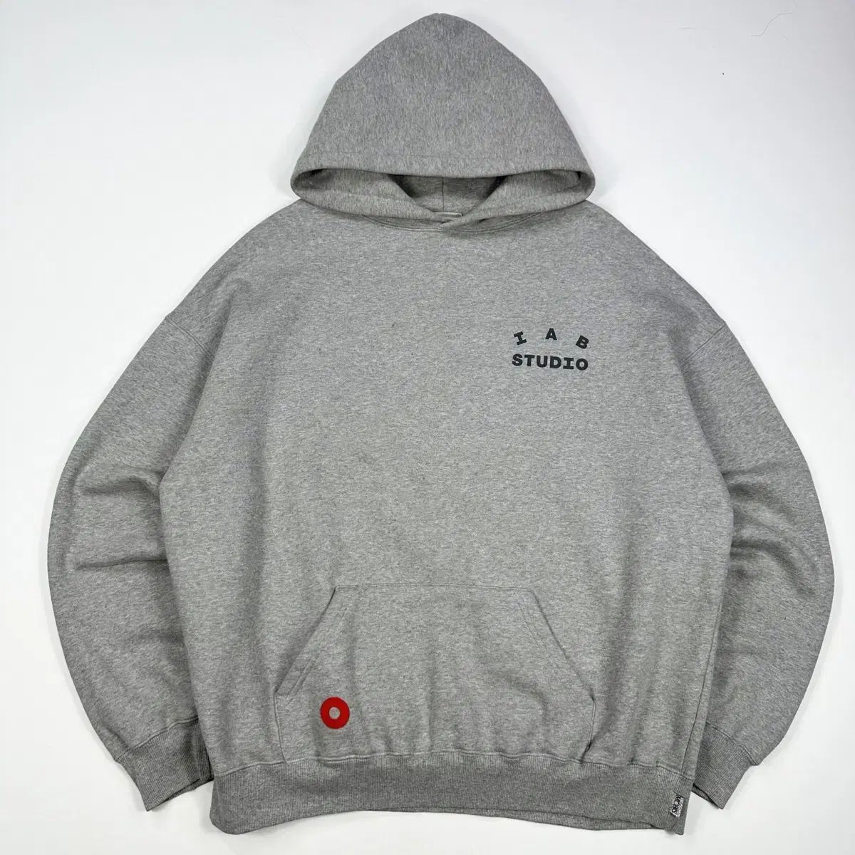 (XL) IAB Studio × HYUNDAI MOBIS ベーシック ウール フーディー Tシャツ グレー