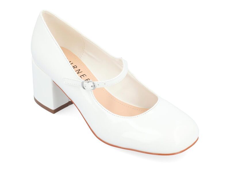 ジュルネ コレクション レディース シューズ ヒール Journee Collection Okenna White ホワイト