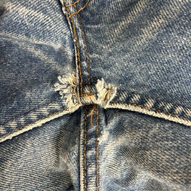 70s Levi's ORANGE TAB 684トップボタン裏4 フレアボトム ジーンズ
