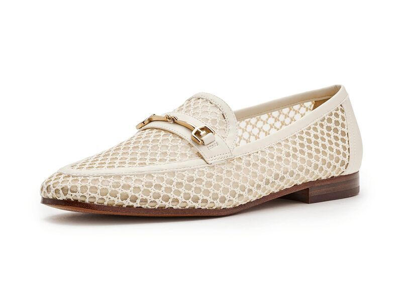 サムエデルマン レディース シューズ スリッポン・ローファー メッシュ Sam Edelman Loraine Mesh Modern Ivory アイボリー