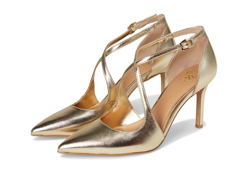 ヴィンスカムート レディース シューズ ヒール Vince Camuto Noreta Higheel Pump Egyptian Gold ゴールド