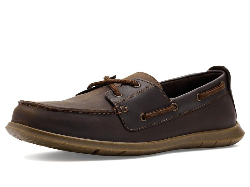 クラークス メンズ シューズ Clarks Flexway 2 Eye Brownubuck ブラウン