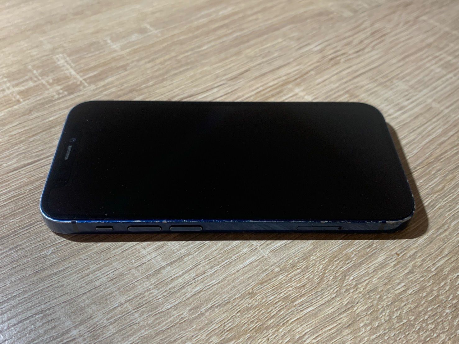 iPhone 12 mini 64GB ブルー ジャンク 液晶割れ - メルカリ